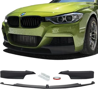 Produktbild von Sport Frontspoiler + Zubehör + 3M passend für BMW F30 F31 mit M-Paket 2011-2019