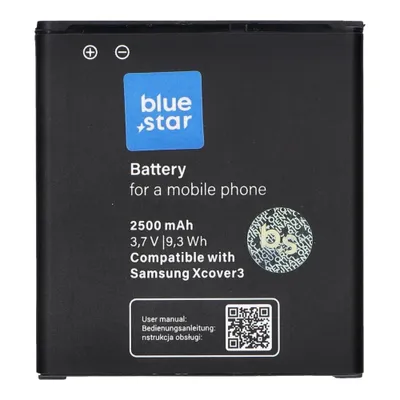 Produktbild von AKKU passend für Samsung G388 Galaxy Xcover 3 2500 mAh Li-Ion Blue Star Premium