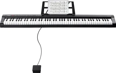 Zdjęcie produktu dla Keyboard 1000 tonów 88-klawiszowe cyfrowe, przenośne, Bluetooth/USB