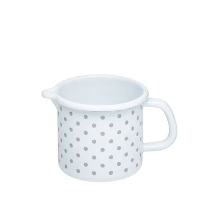 Zdjęcie produktu dla Riess Country Rondel Dots Grey Ø10cm 0,75 litra Indukcja