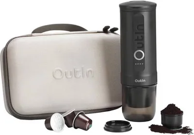 Produktbild von OutIn Nano Espressomaschine Space Grey Travel Kit