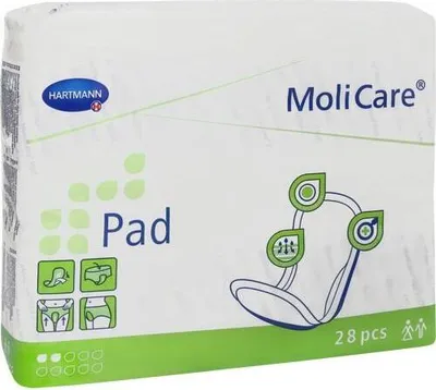Produktbild von MOLICARE Pad 2 Tropfen 28St PZN 13982453