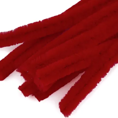 Produktbild von Pfeifenreiniger 20 Stück Superplüsch Chenille-Draht 10mm 30cm Pfeifenputzer