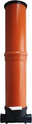 Produktbild von KG Kontrollschacht DN 400 /2 x Anschlüße 160 Höhe 2m Revisionsschacht Abwasserschacht Schacht Rohr, Deckel, Komplett SET mit Gleitpaste 250g