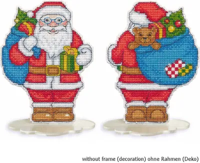 Produktbild von Oven Kreuzstichset "Santa Claus", Zählmuster, 9,8x13cm