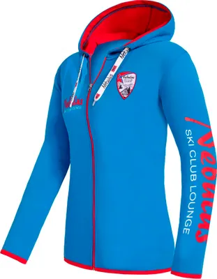 Produktbild von Nebulus Sweatjacke CLUBLOUNGE Damen, Jacke, praktische Kapuzenjacke, P6388 - Damen, malibublau, M/38