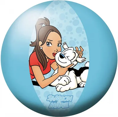 Immagine prodotto di Pallone da spiaggia Samson & Marie Junior 33 cm blu vinile