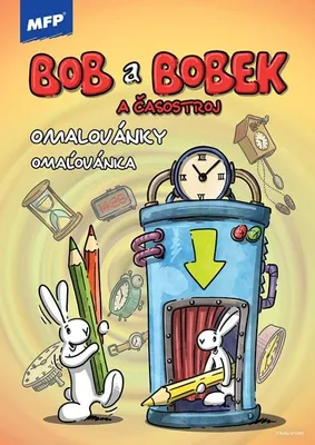Image de MFP Coloriage MFP A4 Bob et Bobek et la machine à voyager dans le temps