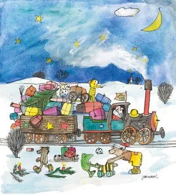 Immagine prodotto di Janoschs Adventskalender "Weihnachtsexpress"