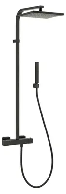Produktbild von Sapho DIMY Duschsäule mit Thermostat-Armatur, schwarz