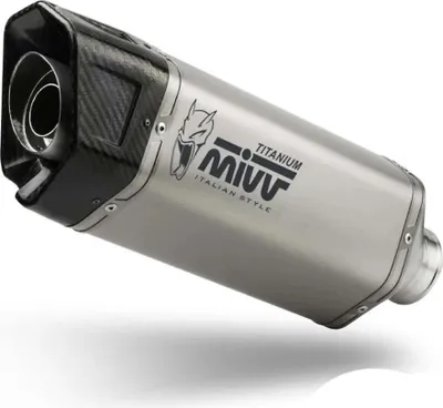 Immagine prodotto di Marmitta Slip-on MIVV Sr-1 omologata in titanio per BMW r 1250 r/rs 2025