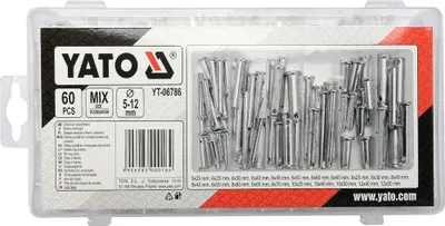 Productafbeelding van 60 stuks YATO borgpen YT-06786, 1 kg