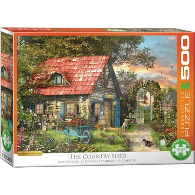 Immagine prodotto di Eurographics Puzzle Die Landscheune, Farm, 500 Teile, 68 x 48 cm, 6500-0971