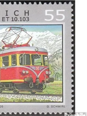 Produktbild von Briefmarken Österreich 2005 Mi 2547,2548 (kompl.Ausg.) gestempelt Eisenbahn
