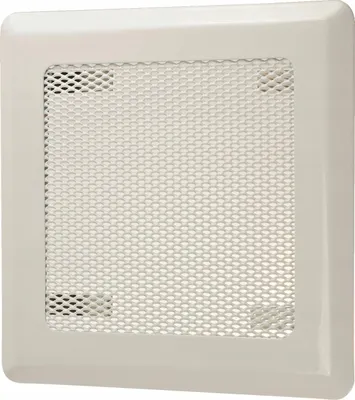 Produktbild von Lüftungsgitter Belüftungsgitter FEINZ - 16x16 cm - Weiß - Metall - Hochwertig und langlebig - Perfekte Belüftung