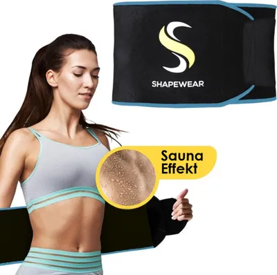 Produktbild von Shapewear Bauchschweißband - Taillentrainer - Bauchband zum Abnehmen - Schlankheitsband für den Bauch - Taillenformer für Männer/Frauen