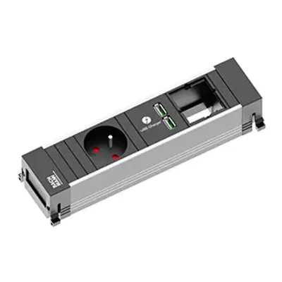Obrázek produktu pro Bachmann 916.0042, 0,1 m, Černá, 1 AC zásuvky / AC zásuvek, 2,15 A, 5.2 V, 1 kusů