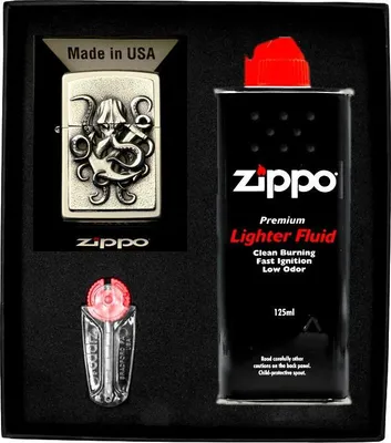 Obrázek produktu pro Sada zapalovačů ZIPPO OCTOPUS 3D dárek No1