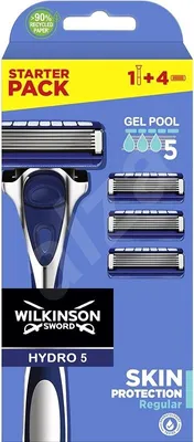 Produktbild von Wilkinson Hydro 5 Skin Protection Starter Pack mit Rasierer + 3 Ersatzklingen