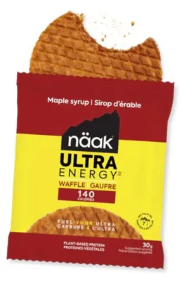 Obrázek produktu pro Energetické vafle Naak Energy Waffle s příchutí javorového sirupu, 30 g