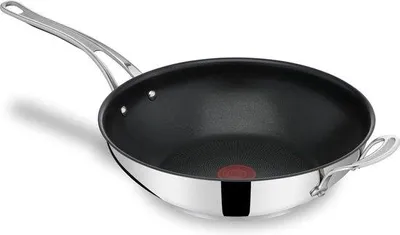 Obrázek produktu pro Indukční woková pánev 30 cm, nerezová rukojeť, povrchová úprava