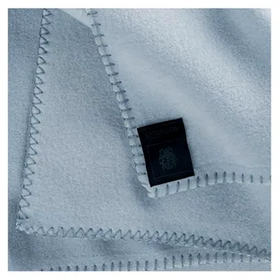 Produktbild von Zoeppritz Decke in Blau, aus 65% Polyester und 35% Viscose, Größe: 160x200 cm