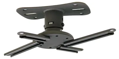 Produktbild von Kanto P101 Universal-Projektor-Deckenhalterung, Massive Stahlkonstruktion, Schwarz