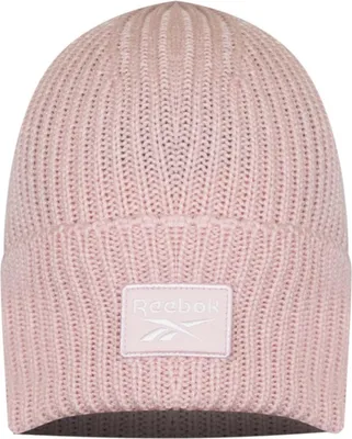 Produktbild von Reebok CL FO Mütze Pink OSFM aus 100% Polyacryl mit umgeschlagenem Rand