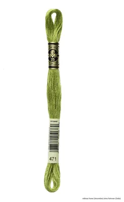 Immagine prodotto di Filo da ricamo DMC Mouline Special 117mc - 471, 6 capi, 8 metri