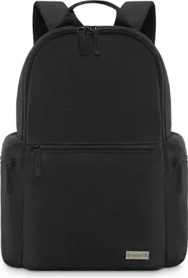 Produktbild von Zagatto ZG763 Herren Schwarz Rucksack mit speziellem Laptop-Fach 42x38x18 27L Geräumig A4 Schulrucksack Sportrucksack Jugend Urban Rucksack Licht