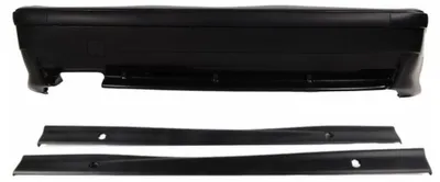 Imagen del producto de Paragolpe delantero para BMW E36 Serie 3, modelos de 1992 a 1998, con faldones laterales y alerón, diseño M3.