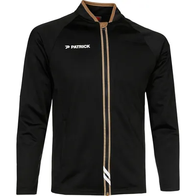 Produktbild von Patrick Dynamic Trainingsjacke Herren - Schwarz / Gold | Größe: XL