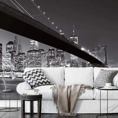 Produktbild von A.S. Création Vlies Fototapete New York Brooklyn Bridge DD118992 Skyline Tapete