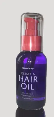 Produktbild von Haaröl mit Keratin - Haar Öl - Hair Oil - Haarpflege - Haare - Pflege