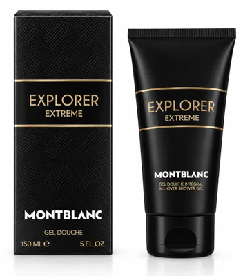 Obrázek produktu pro Sprchový gel Montblanc Explorer Extreme (150 ml), Obrázek vytvořený pomocí AI
