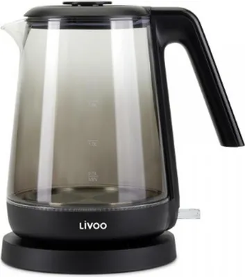 Image de Bouilloire sans fil 1.7l 2200w transparent - Livoo - DOD216N -