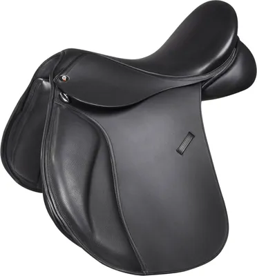 Produktbild von Waldhausen Vielseitigkeitssattel Premium, Leder, schwarz, 44cm/17,5cm
