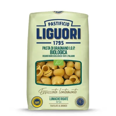 Produktbild von Pasta Liguori Lumache Rigate | Pasta di Gragnano IGP | 500g