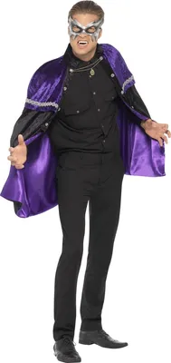 Produktbild von Phantom Cape für Vampire - Halloween Verkleidung - Umhang