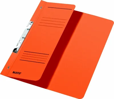 Produktbild von Schlitzhefter 1/2-Vorderdeckel orange Packung mit 50 Stück