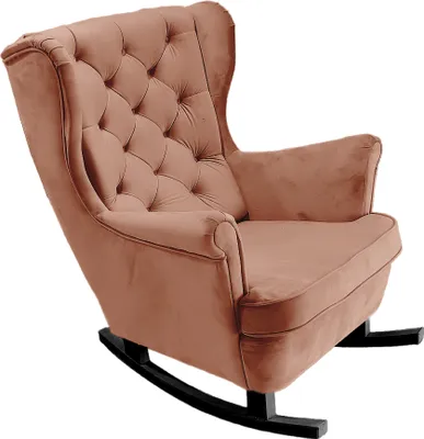 Produktbild von DomoHome polohovateľné kreslo kreslo podrúčky TV kreslo kreslo do obývačky čalúnené kreslo kreslo do obývačky kreslo do obývačky krídlo | 102x81x95cm | Powder Pink_29832