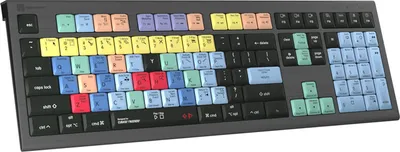 Obrázok produktu pre Logickeyboard LKB-CBASE-A2M-UK - Volle Größe (100%) - USB - Scherenschlüsselschalter - QWERTY - Schwarz