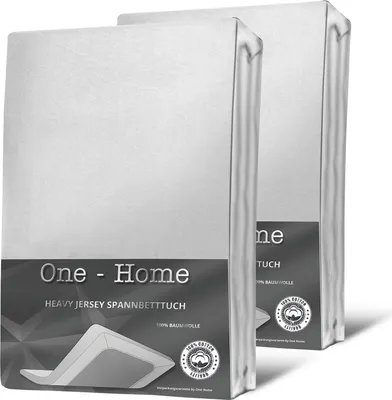 Two white folded bed sheets are presented in a product shot.
