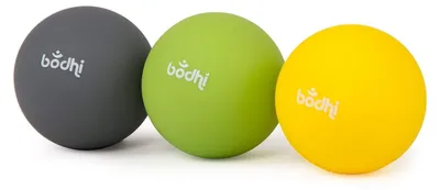 Produktbild von Set von 3 Flexiblen Massagebällen für Triggerpunktmassage