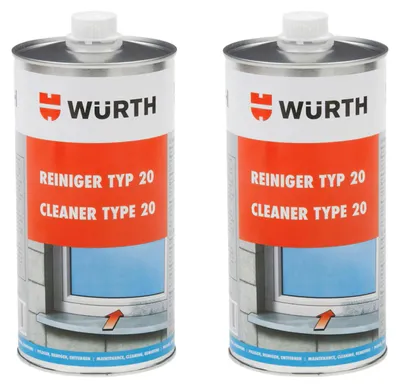 Produktbild von 2 x 1000 ml Würth Kunststoffreiniger Antistatisch Typ 20 | 089210011