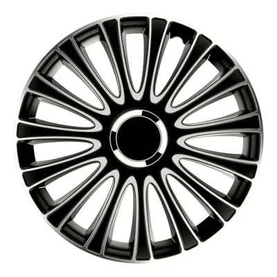 Produktbild von Górecki 2211196, 38,1 cm (15"), ABS, Metall, Schwarz, Silber, Jede Marke, 4 Stück(e), Polen