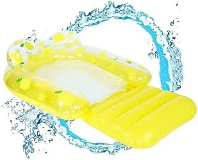 Produktbild von Opblaasbare Wassersitz, Wassermat, Schwimmhilfe, Wasserspielzeug, Schwimmbadaccessoires, Schwimmbadstuhl, Schwimmbad, luftfähig, wasserdicht, Wasser, Lounge, Party, Spielzeug für Erwachsene