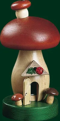 Produktbild von Räucherfigur Räucherpilz Höhe= 14cm NEU