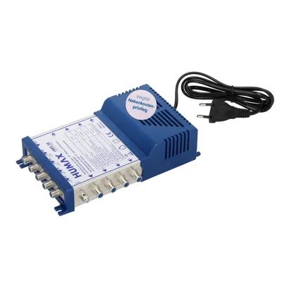 Produktbild von Humax HMS 58, 5 Eingänge, 8 Ausgänge, 950 - 2200 MHz, 5 - 862 MHz, F, 100 - 240 V