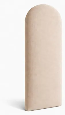 Produktbild von Polsterpaneel - Wandkissen 70x25cm - Wandpolster - Bettkopfteil - Wandpaneel 3D Beige
